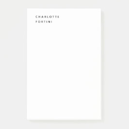 Modern Simple Trendy Minimalist Post-it® Notes