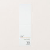 Modern Simple Trendy Minimalist Visitekaartjes (Buitenkant ongevouwen)