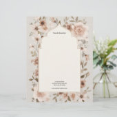 Modern Simple White Professional  Briefhoofd (Staand voorkant)