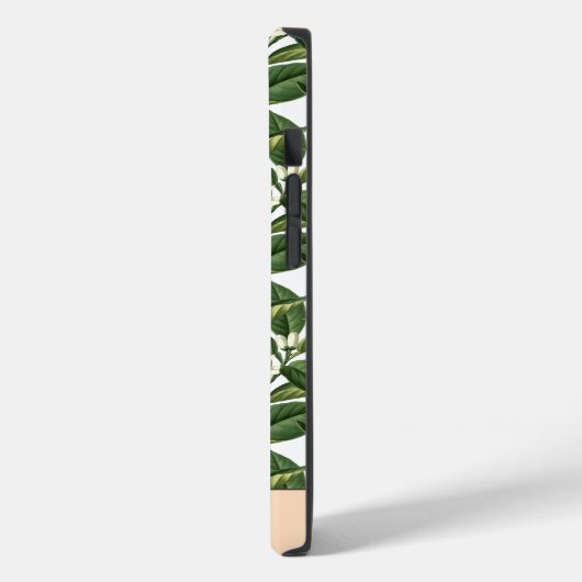 Modern  Sinaasappel citrusvruchten bloesem Case-Mate iPhone Case (Achterkant / Links)