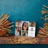 Modern Sisters Grid Keepsake Gift Fotoplaat (Zijkant)