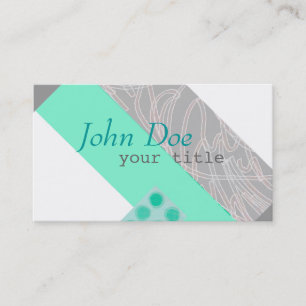 modern sjabloon voor visitekaartje origineel ontwe