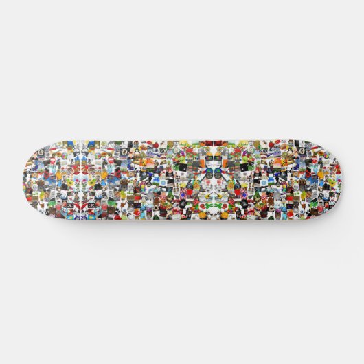 Modern skateboard deck (Horizontaal)