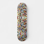 Modern skateboard deck (Voorkant)