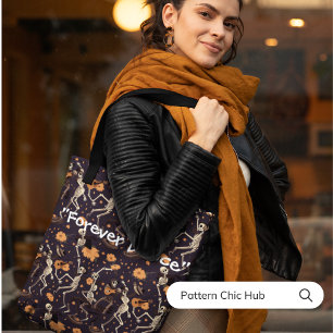  Modern Skelet Dance Funny Halloween Vibe Draagtas