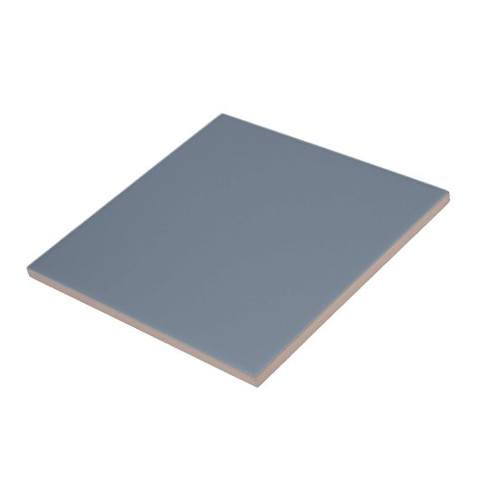 Modern Slate Gray Ceramic Tile Home Decor Accent Tegeltje (Zijkant)