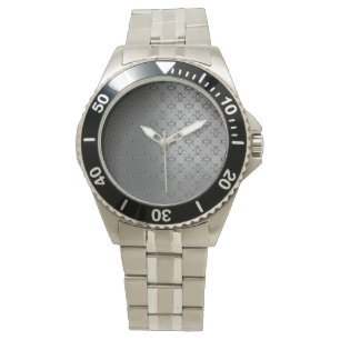 Modern Slick Gray Watch Horloge