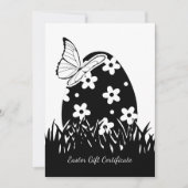 Modern Small Business Pasen Cadeaubon (Voorkant)