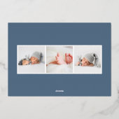 Modern Snapshot | Aankondiging Folie geboorte (Achterkant)