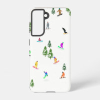Modern Snowboarding Illustratie