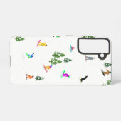 Modern Snowboarding Illustratie Samsung Galaxy Hoesje (Achterkant horizontaal)