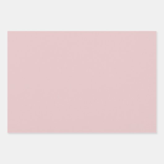 Modern Snowflake Black Pink Pattern kerst Inpakpapier Vel (Voorkant 2)