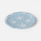 Modern Snowflake Winter Holiday Paper Bord (Gekanteld)