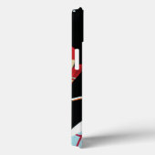 Modern Snowmen met Mittens Case-Mate iPhone Case (Achterkant / Rechts)