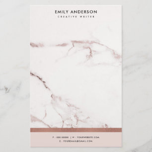 MODERN SOFT BLUSH PINK ROSE GOLD MARBLE TEXTURE BRIEFPAPIER