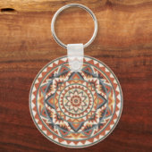 Modern Southwest Mandala Sleutelhanger (Achterkant)