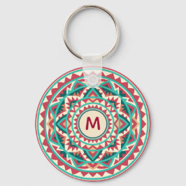 Modern Southwest Mandala Sleutelhanger