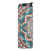 Modern Southwest Mandala Thermosbeker (Gedraaid links)