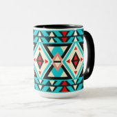 Modern Southwest Style Mug (Devant droit)
