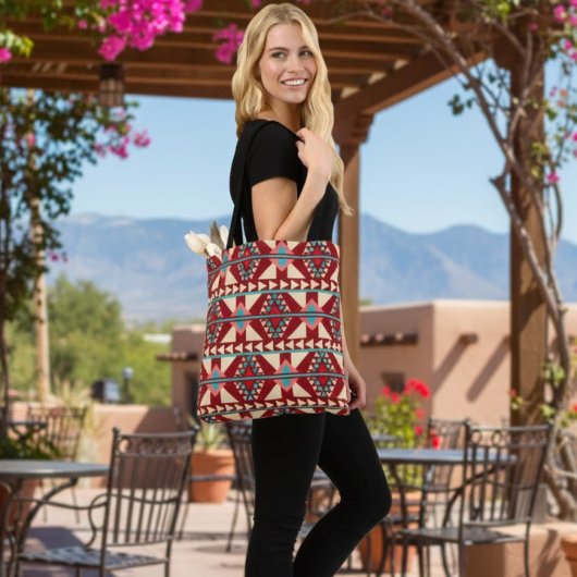 Modern Southwest Style Tote Bag
