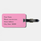 Modern Southwestern Geometric, Roze en Gray Bagagelabel (Achterkant horizontaal)