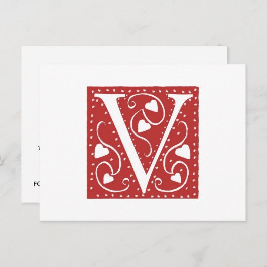 Modern sparen de Briefkaarten van Dates (Voorkant / Achterkant)