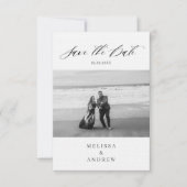 Modern sparen de Datum Save The Date (Voorkant)