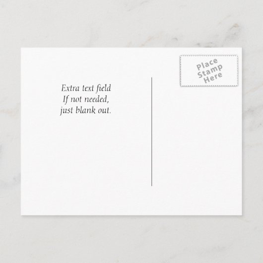 Modern sparen het Afstuderen van de Datum Aankondigingskaart (Achterkant)