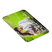 Modern sparen het Verloving van de Datum de KolomF Magneet (Rechterzijde)