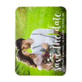 Modern sparen het Verloving van de Datum de KolomF Magneet (Verticaal)