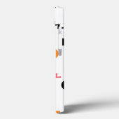Modern, speels, cool, trendy, Memphis geometrisch Case-Mate iPhone Case (Achterkant / Links)