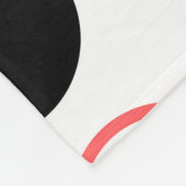 Modern, speels, cool, trendy, Memphis geometrisch Fleece Deken (Hoek)