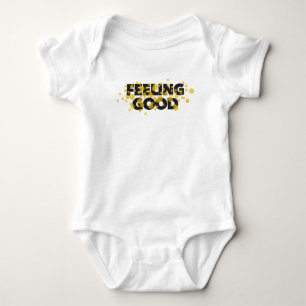 Modern, speels, vrolijk ontwerp van Feeling Good Romper