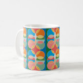 Modern speelse cirkels ontwerp drinkware mok (Voorkant links)
