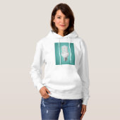 Modern Spiral Compact Fluorescent Lightbulb Hoodie (Voorkant volledig)
