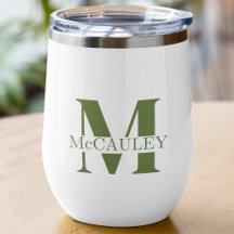 Modern split monogram