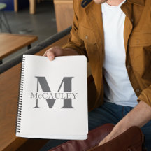 Modern split monogram