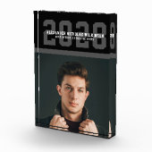 Modern Sporty Bold Typography Afstuderen Fotoblokken (Rechts)