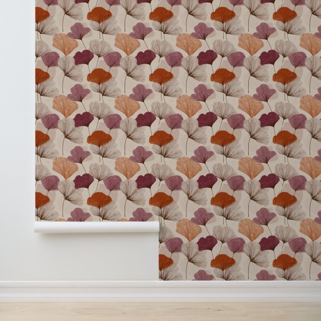 Modern Spring Botanical Floral Behang (Applicatie)