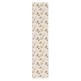 Modern Spring Botanical Floral Table Runner Korte Tafelloper