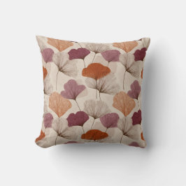 Modern Spring Botanical Floral Throw Pillow Kussen