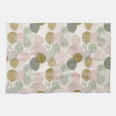 Modern Spring Botanical Kitchen Towels Theedoek (Horizontaal)
