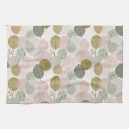 Modern Spring Botanical Kitchen Towels Theedoek