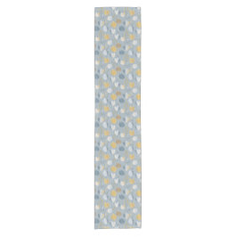 Modern Spring Tulip Botanical Table Runner Korte Tafelloper