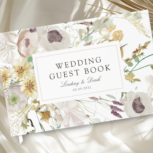 Modern Spring Wedding Gastenboek