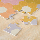  modern springstofpatroon in pasta legpuzzel (Zijkant)