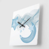 Modern Square Acrylic Wall Clock for Stylish Space Vierkante Klok (Hoek)