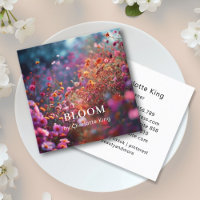 Modern Square - Artistic Bloom