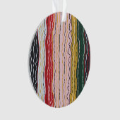 Modern Squiggles 2 Acryl Ornament (voorkant)