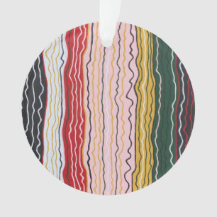 Modern Squiggles 2 Acryl Ornament